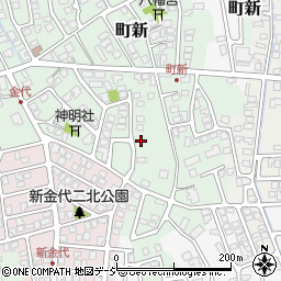 富山県富山市町新257-12周辺の地図