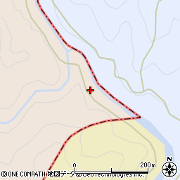 竜神峡周辺の地図