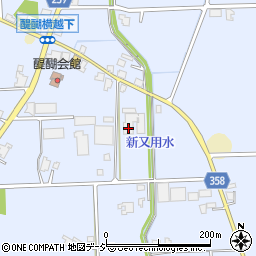 富山県高岡市醍醐1052周辺の地図
