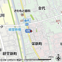 富山県富山市栄新町26周辺の地図