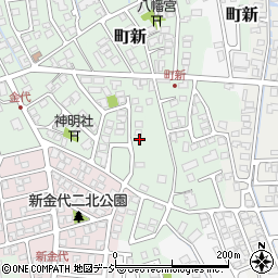 富山県富山市町新257-11周辺の地図