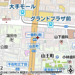 富山県富山市一番町3-19周辺の地図