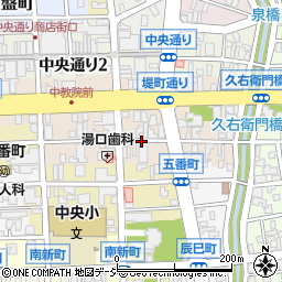 富山県富山市室町通り周辺の地図