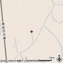 栃木県日光市明神1653周辺の地図