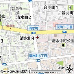 北陸銀行向川原町支店周辺の地図