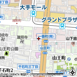 富山県富山市一番町4-17周辺の地図