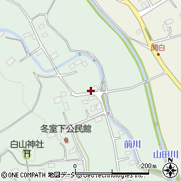 栃木県宇都宮市冬室町557周辺の地図