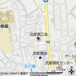 栃木県さくら市氏家4504-2周辺の地図