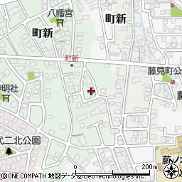 富山県富山市町新180周辺の地図