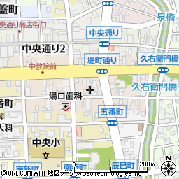 金井家具店周辺の地図