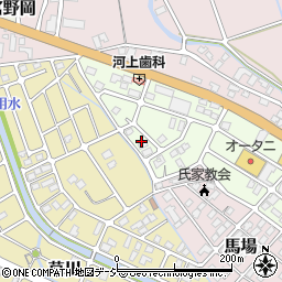 栃木県さくら市北草川1丁目5周辺の地図
