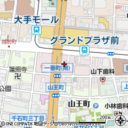 富山県富山市一番町3-23周辺の地図