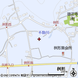 長野県上高井郡高山村桝形周辺の地図