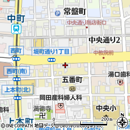 富山ルーマニア友好協会周辺の地図