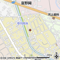 栃木県さくら市草川3-21周辺の地図