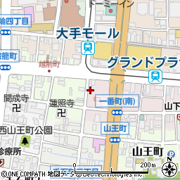 富山県富山市一番町4-25周辺の地図