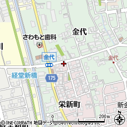 富山県富山市栄新町4周辺の地図