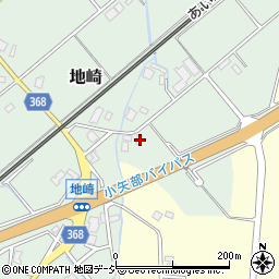 富山県小矢部市地崎597周辺の地図