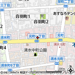 矢郷米周辺の地図