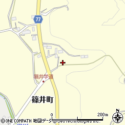 栃木県宇都宮市篠井町616周辺の地図
