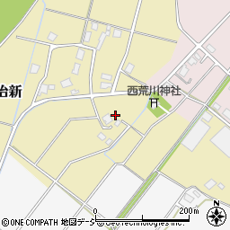 富山県小矢部市宇治新150周辺の地図