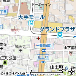 富山県富山市一番町4-4周辺の地図