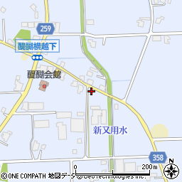 富山県高岡市醍醐1055周辺の地図