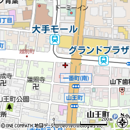 富山県富山市一番町4-3周辺の地図