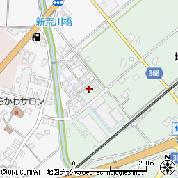 富山県小矢部市地崎176周辺の地図