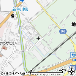 富山県小矢部市地崎175周辺の地図
