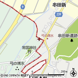 六芳焼本舗松原清松堂　常国本店周辺の地図