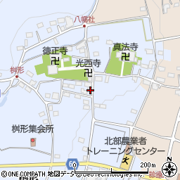 長野県上高井郡高山村桝形2123周辺の地図