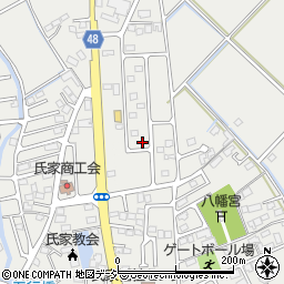 栃木県さくら市氏家4507-1周辺の地図