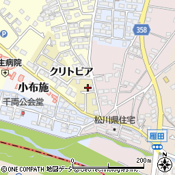 長野県上高井郡小布施町クリトピア293周辺の地図