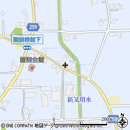 富山県高岡市醍醐646周辺の地図
