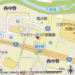 富山県小矢部市西中野1114周辺の地図