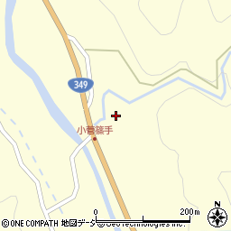 茨城県常陸太田市小菅町43周辺の地図