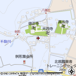 長野県上高井郡高山村桝形2131周辺の地図