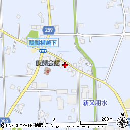 富山県高岡市醍醐926周辺の地図