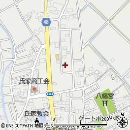 栃木県さくら市氏家4507-17周辺の地図