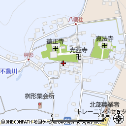 長野県上高井郡高山村桝形2120周辺の地図
