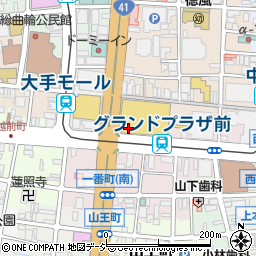 富山県富山市一番町2周辺の地図
