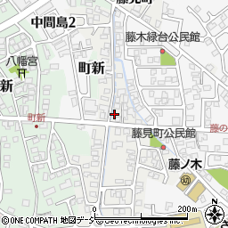 富山県富山市藤見町周辺の地図