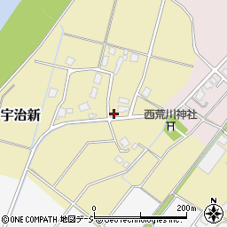 富山県小矢部市宇治新212周辺の地図