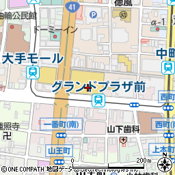シャネルフレグランス＆ビューティ大和富山店周辺の地図