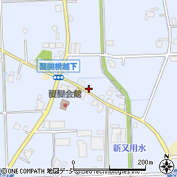 富山県高岡市醍醐640周辺の地図