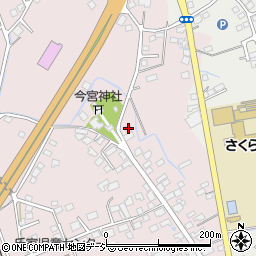 栃木県さくら市馬場19周辺の地図