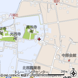 長野県上高井郡高山村桝形2161周辺の地図