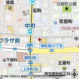 北日本宝飾　ブランド事業部周辺の地図