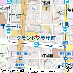 京料理 濱登久 大和富山店周辺の地図